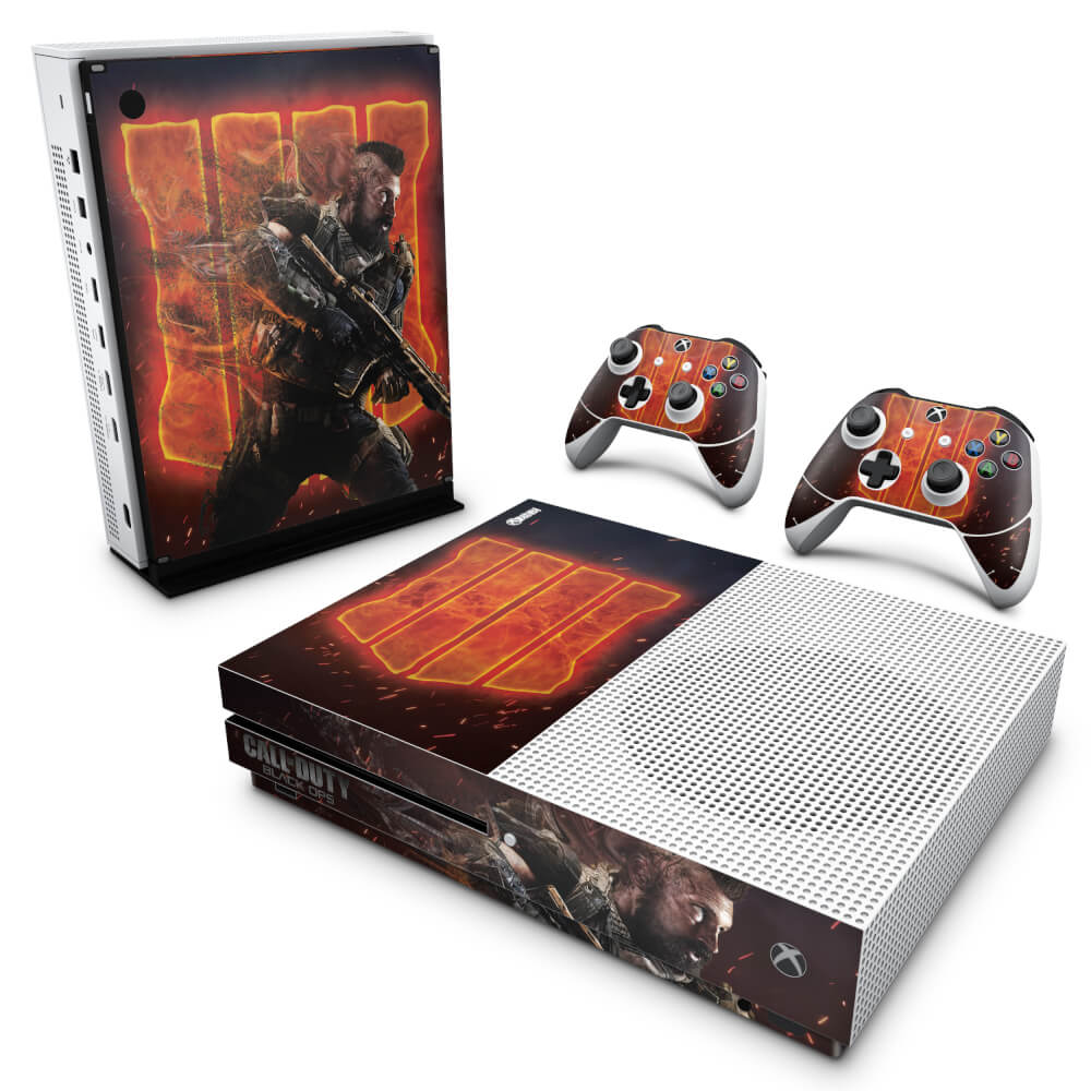 Skin Anti-rage Xbox One Slim - Call of Duty Black ops 4