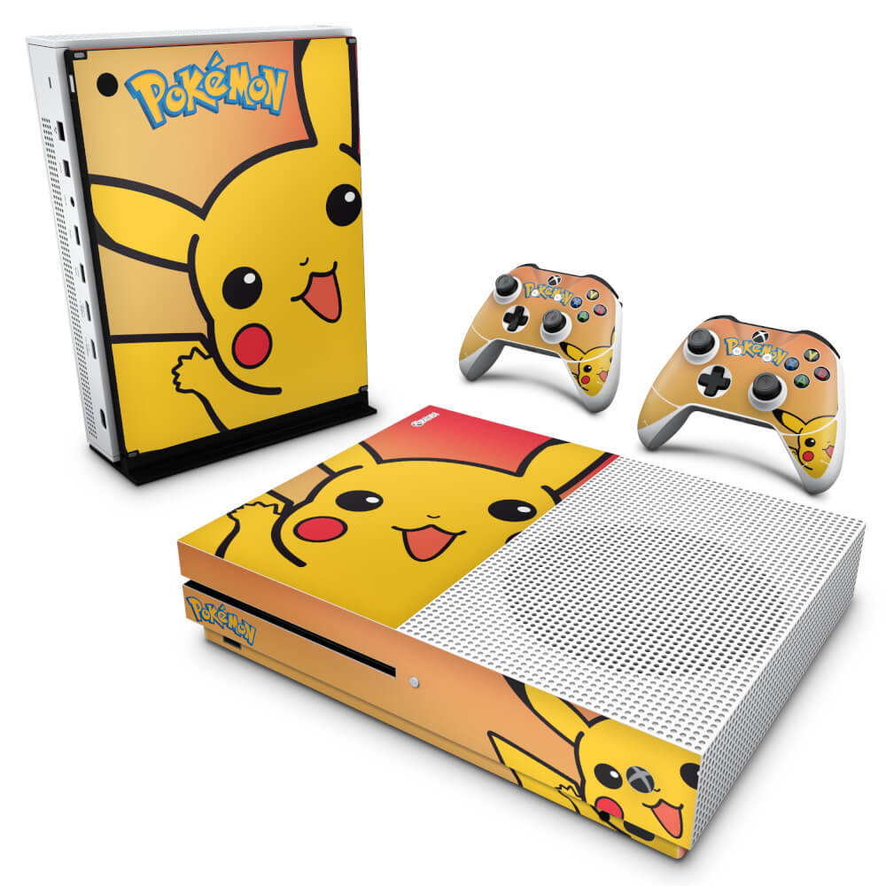 Skin Anti-rage Xbox One Slim - Pokemon Pikachu
