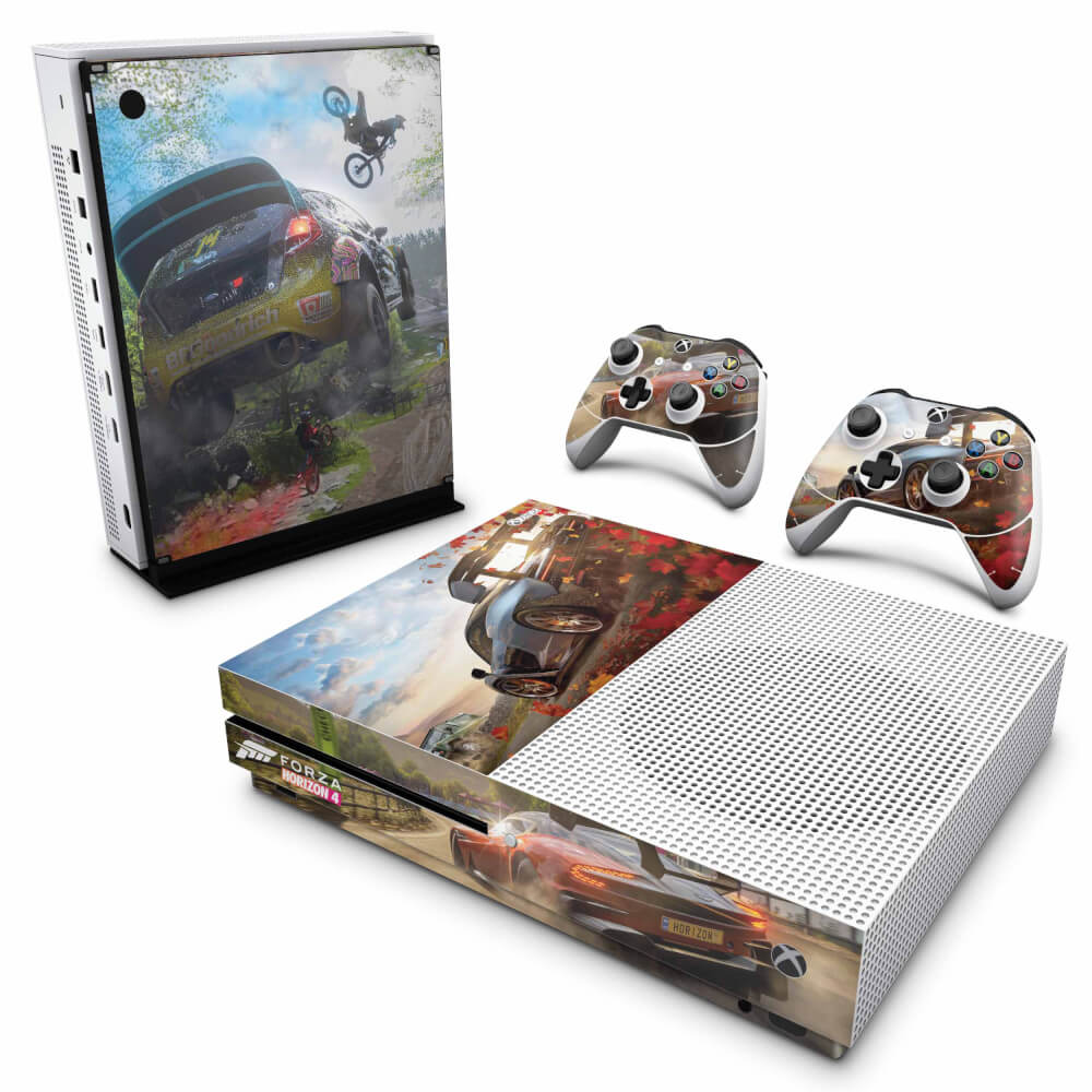 Skin Anti-rage Xbox One Slim - Forza Horizon 4