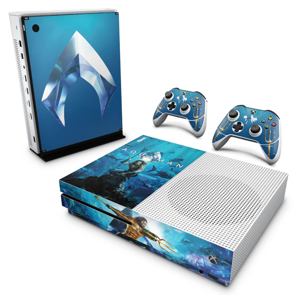 Skin Anti-rage Xbox One Slim - Aquaman