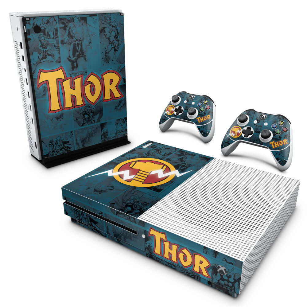 Skin Anti-rage Xbox One Slim - Thor Comics
