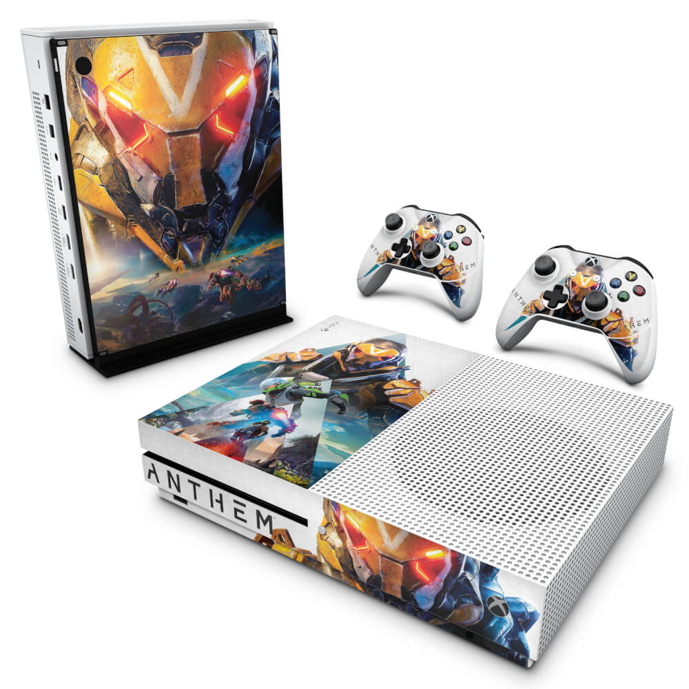Skin Anti-rage Xbox One Slim - Anthem