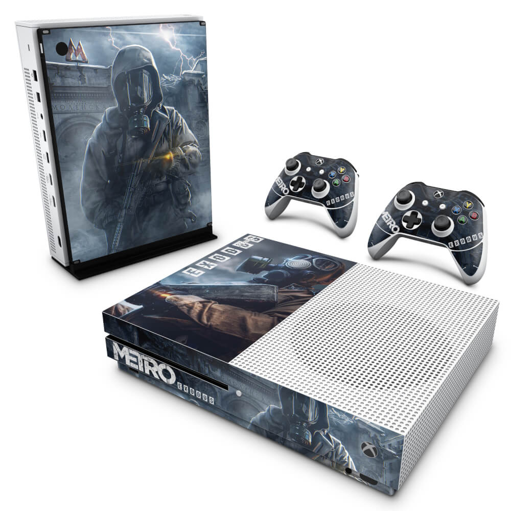Skin Anti-rage Xbox One Slim - Metro Exodus