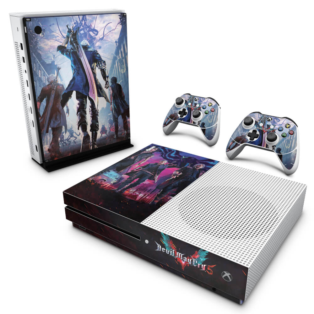 Skin Anti-rage Xbox One Slim - Devil May Cry 5