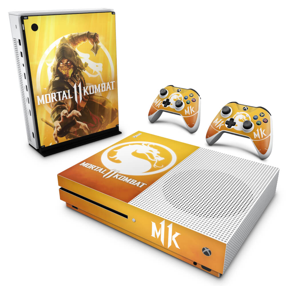 Skin Anti-rage Xbox One Slim - Mortal Kombat 11