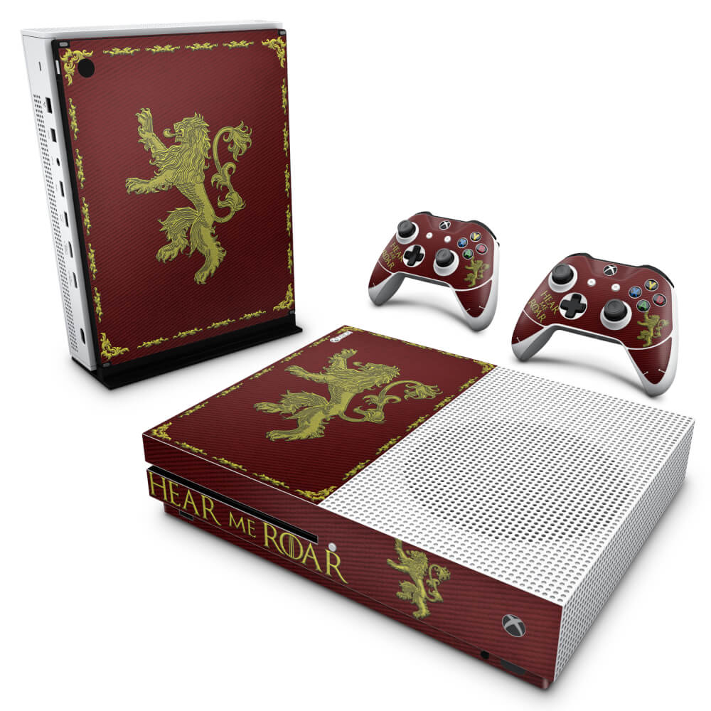 Skin Anti-rage Xbox One Slim - Game Of Thrones Lannister