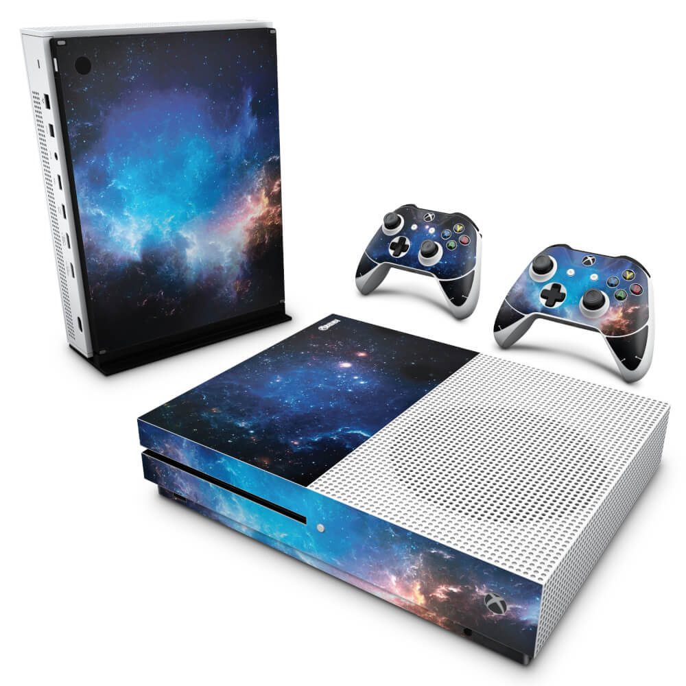 Skin Anti-rage Xbox One Slim - Universo Cosmos