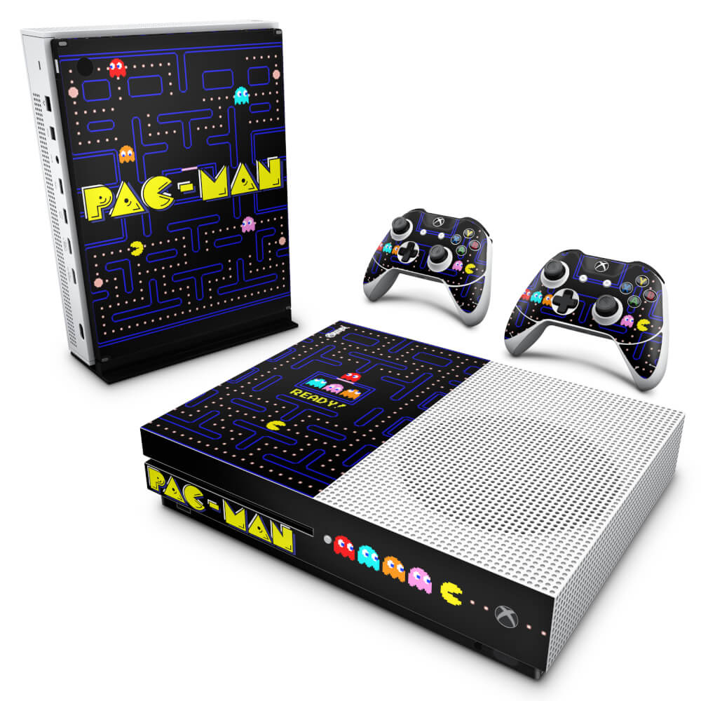 Skin Anti-rage Xbox One Slim - Pac Man