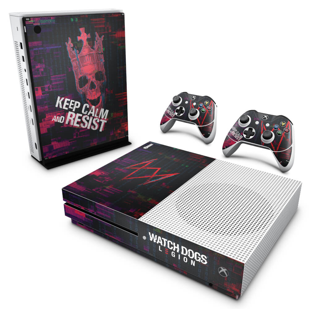Skin Anti-rage Xbox One Slim - Watch Dogs Legion