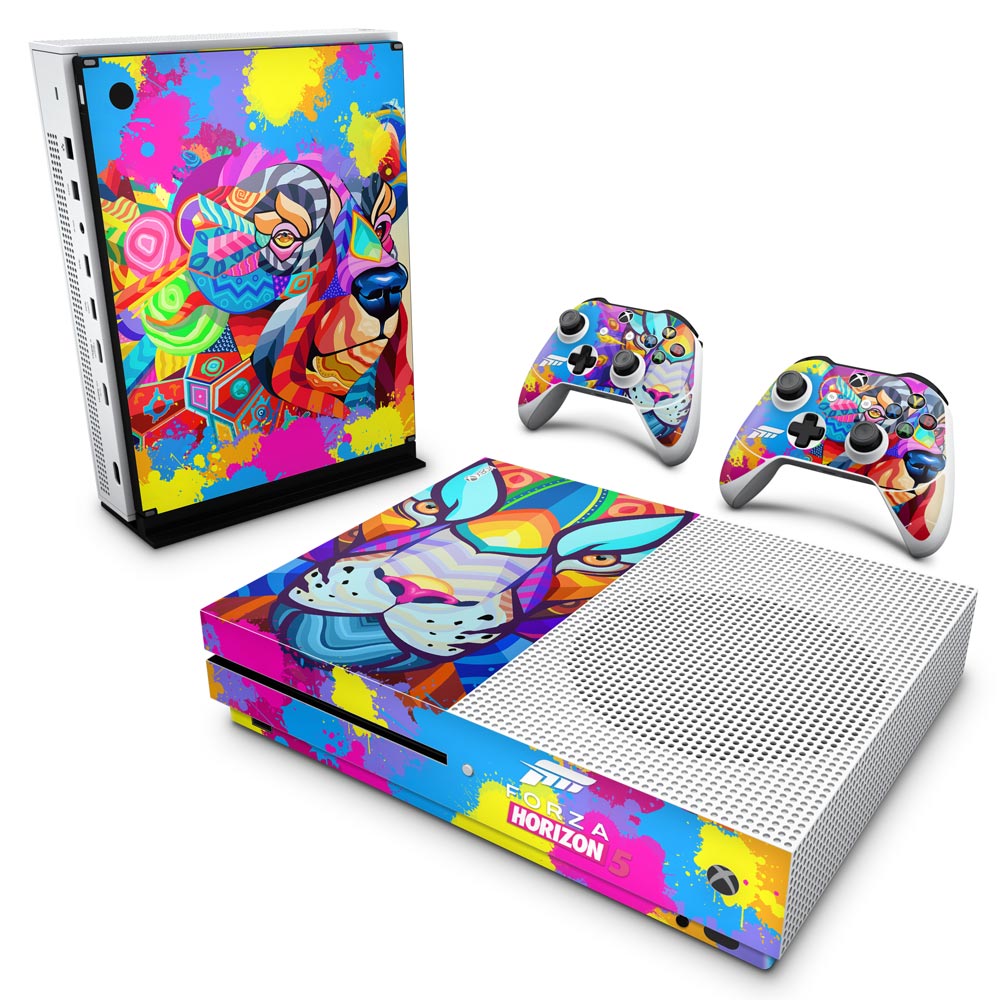 Skin Anti-rage Xbox One Slim - Forza Horizon 5