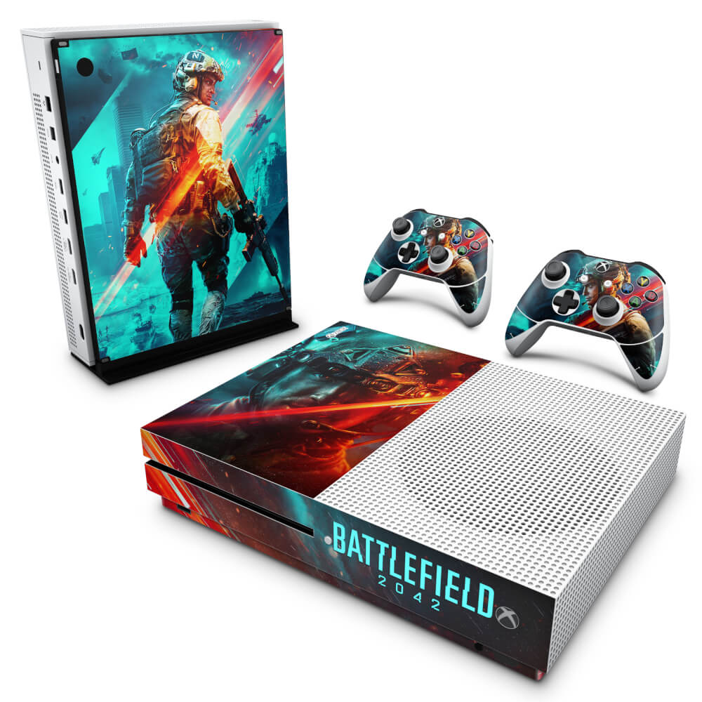 Skin Anti-rage Xbox One Slim - Battlefield 2042