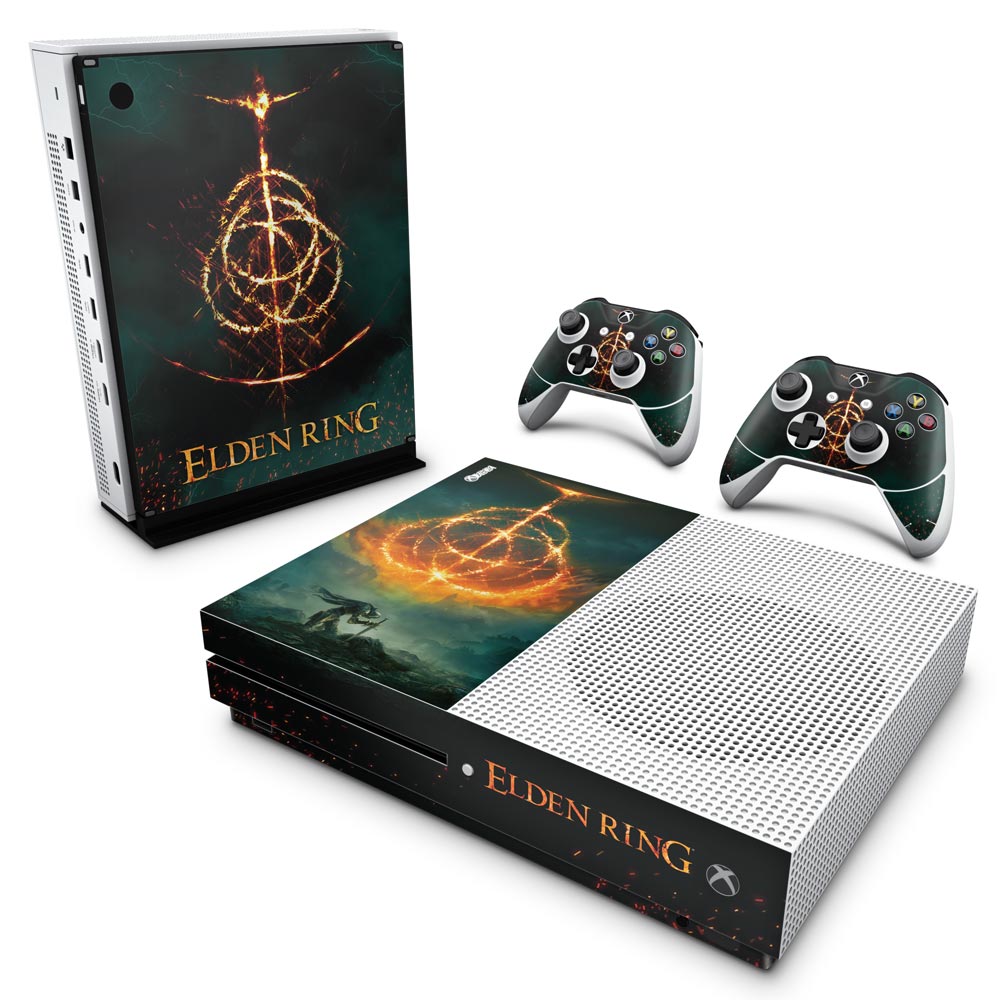 Skin Anti-rage Xbox One Slim - Elden Ring