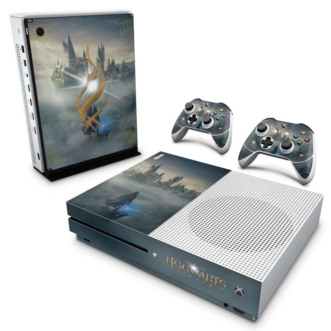 Skin Anti-rage Xbox One Slim - Hogwarts Legacy