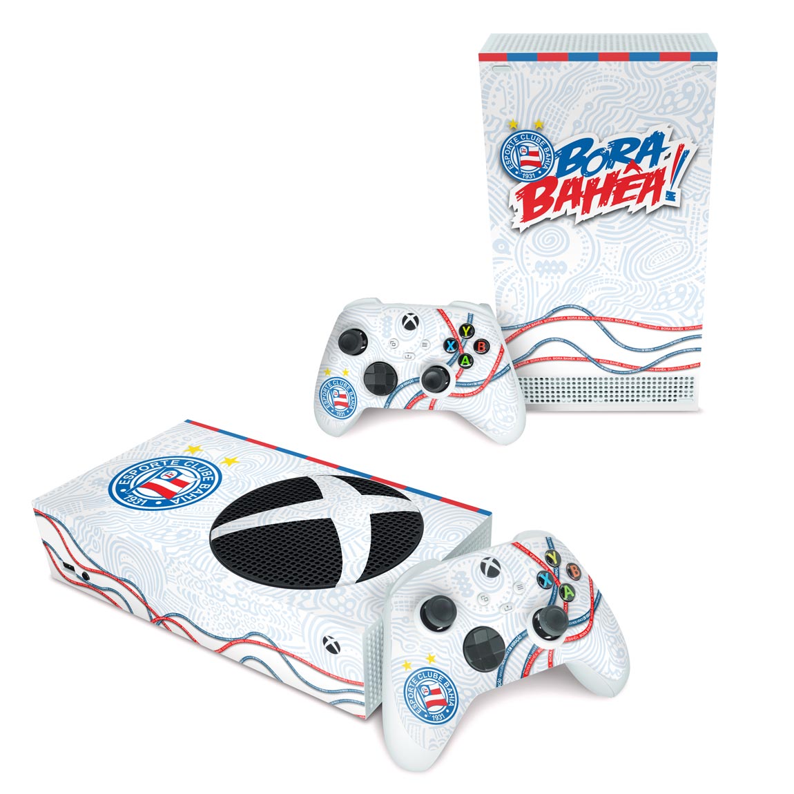 Skin Anti-Rage Xbox Series S Horizontal - Bahia A