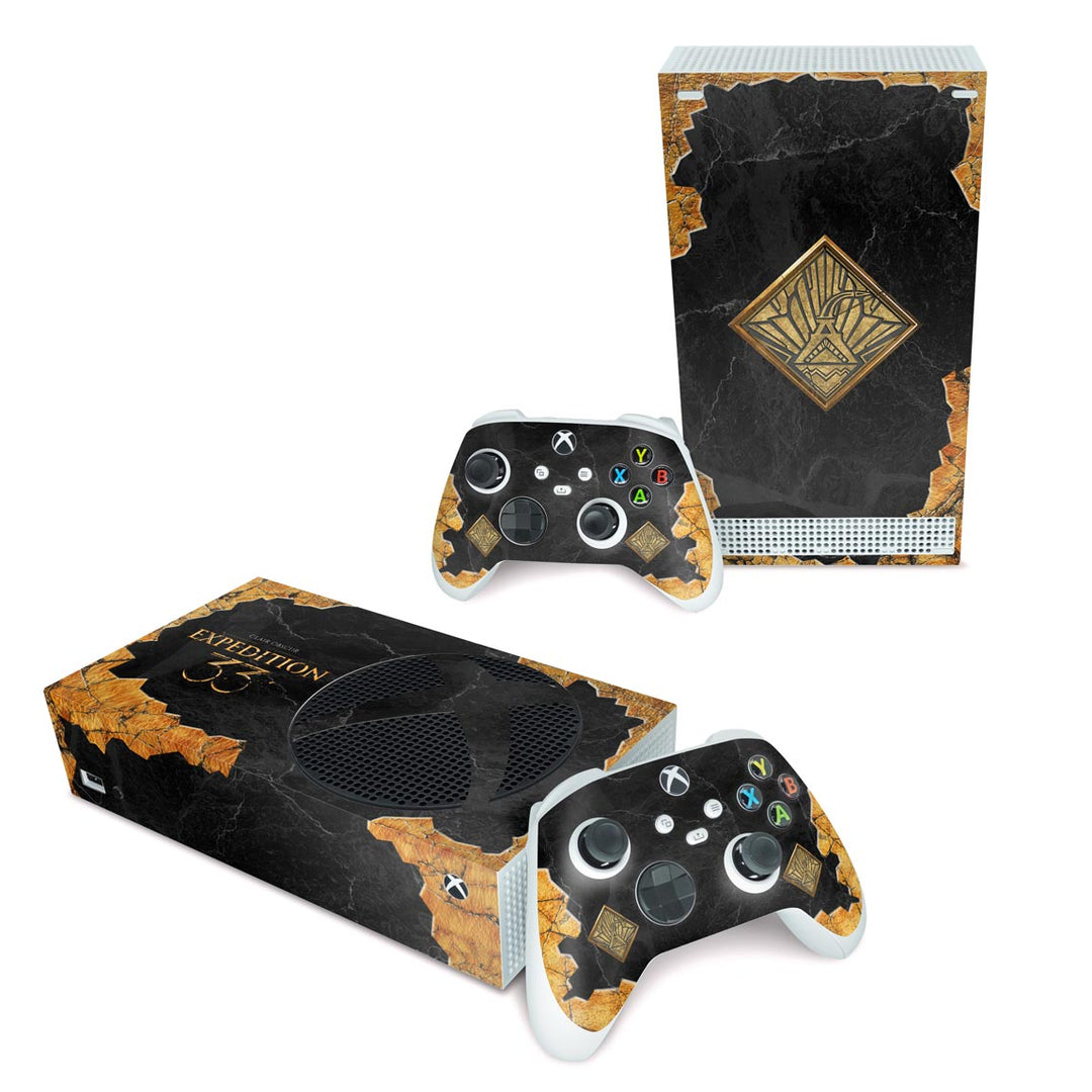Skin Anti-Rage Xbox Series S Horizontal - Clair Obscur: Expedition 33 - Pop Arte Skins