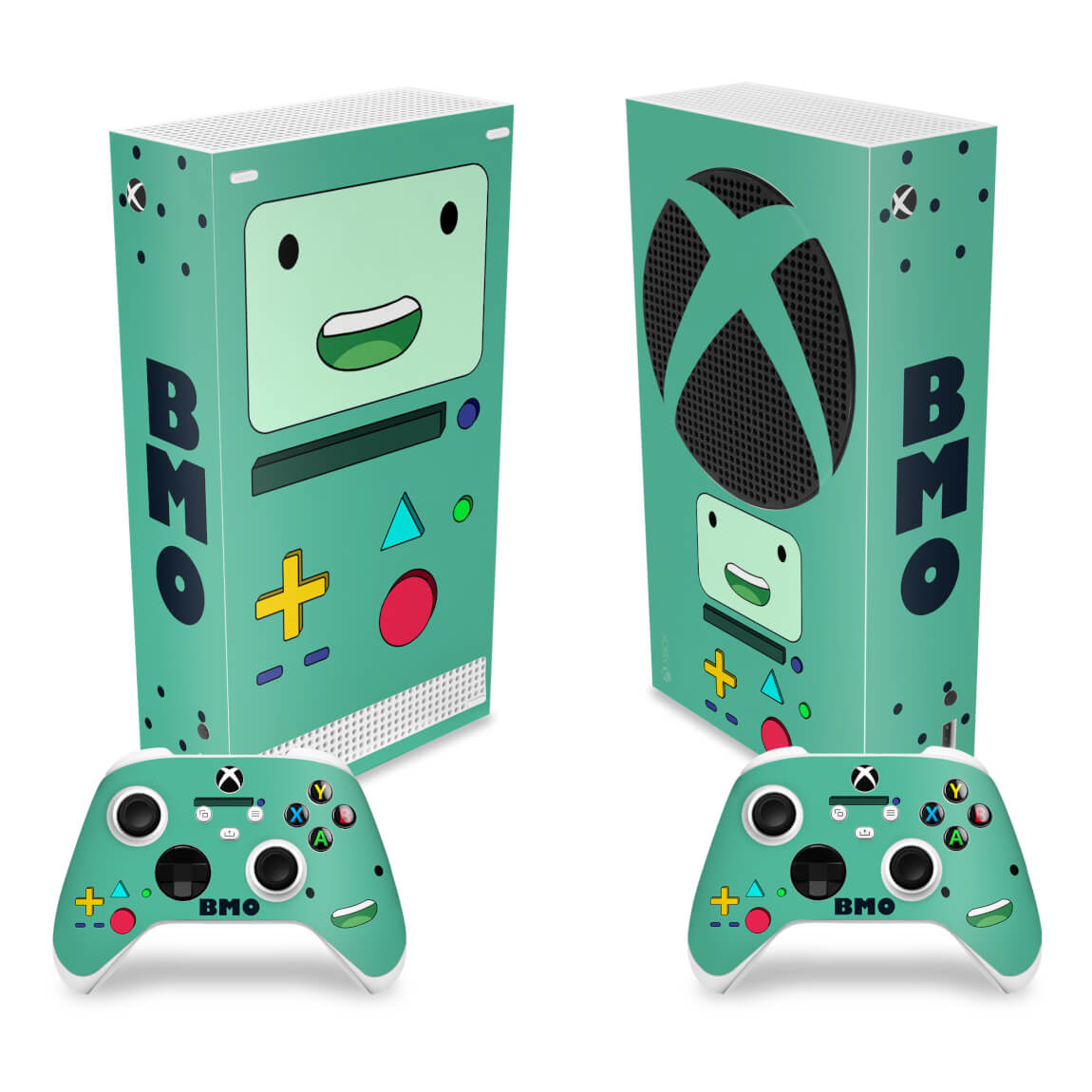 Skin Anti-Rage Xbox Series S Vertical - BMO Hora de Aventura