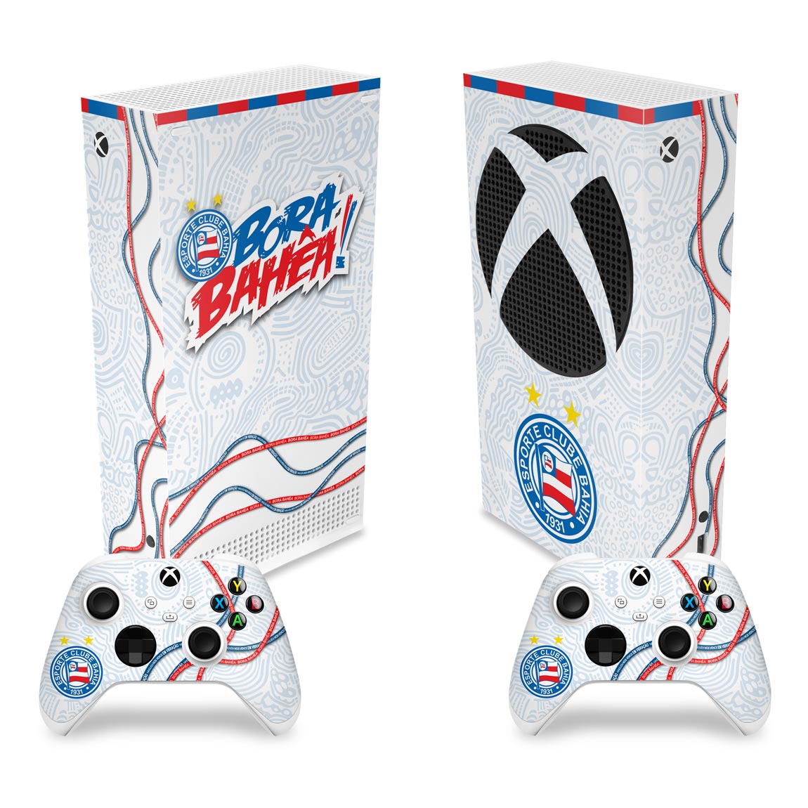 Skin Anti-Rage Xbox Series S Vertical - Bahia A