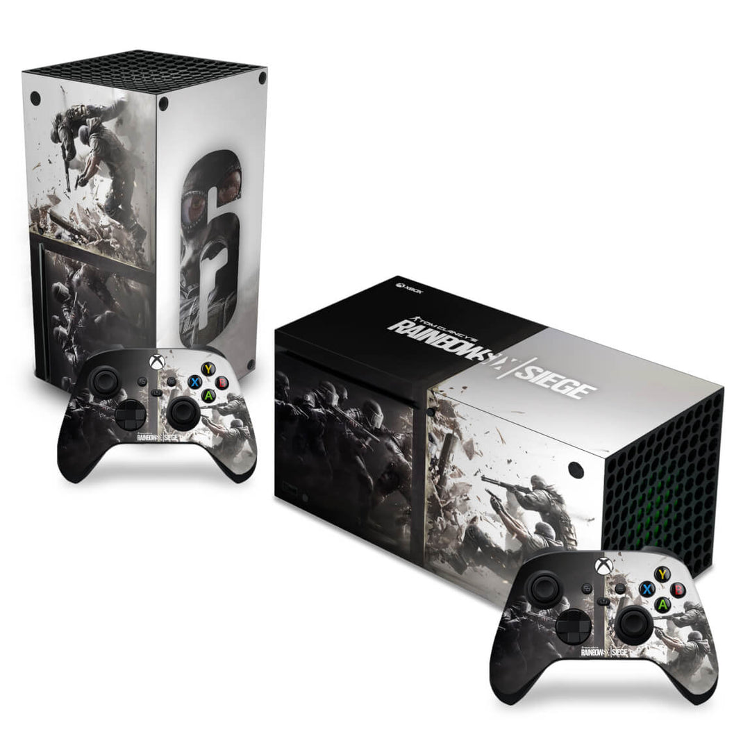 Skin Anti-Rage Xbox Series X Horizontal - Tom Clancy's Rainbow Six Siege - Pop Arte Skins