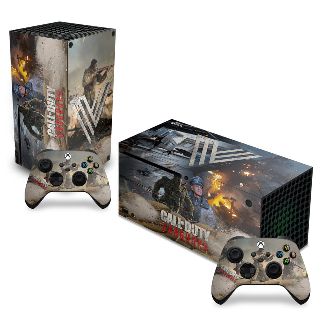 Skin Anti-Rage Xbox Series X Horizontal - Call of Duty Vanguard - Pop Arte Skins