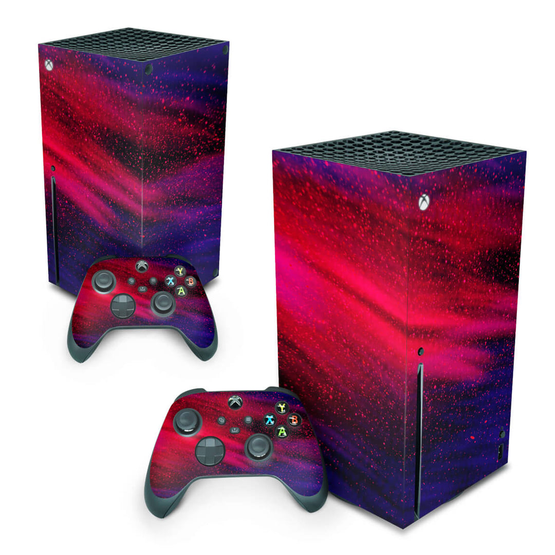 Skin Anti-Rage Xbox Series X Vertical - Abstrato #101 - Pop Arte Skins