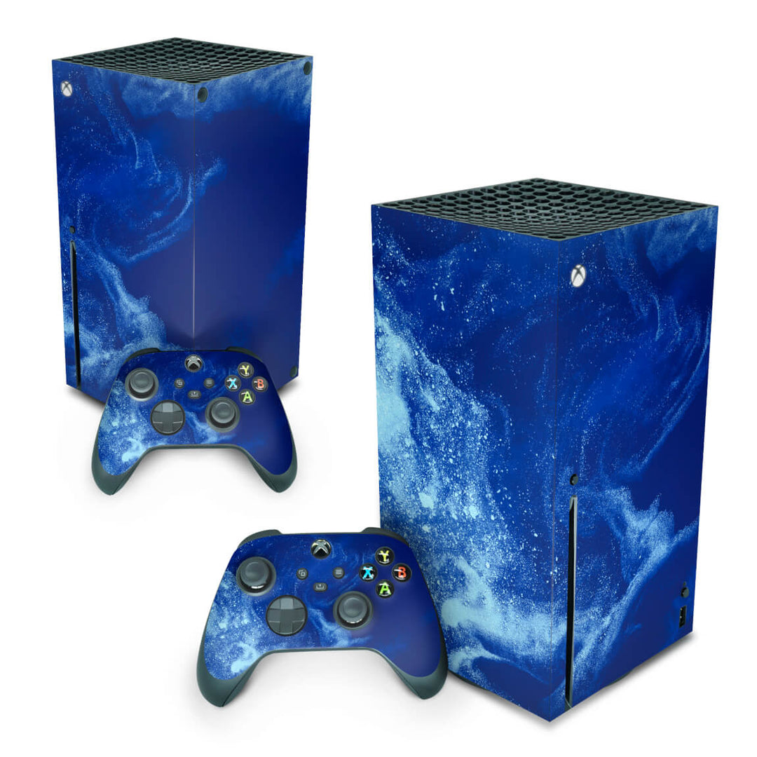 Skin Anti-Rage Xbox Series X Vertical - Abstrato #106 - Pop Arte Skins