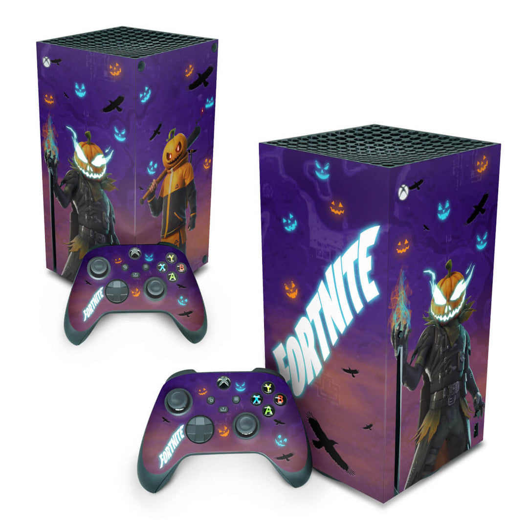 Skin Anti-Rage Xbox Series X Vertical - Fortnite - Pop Arte Skins