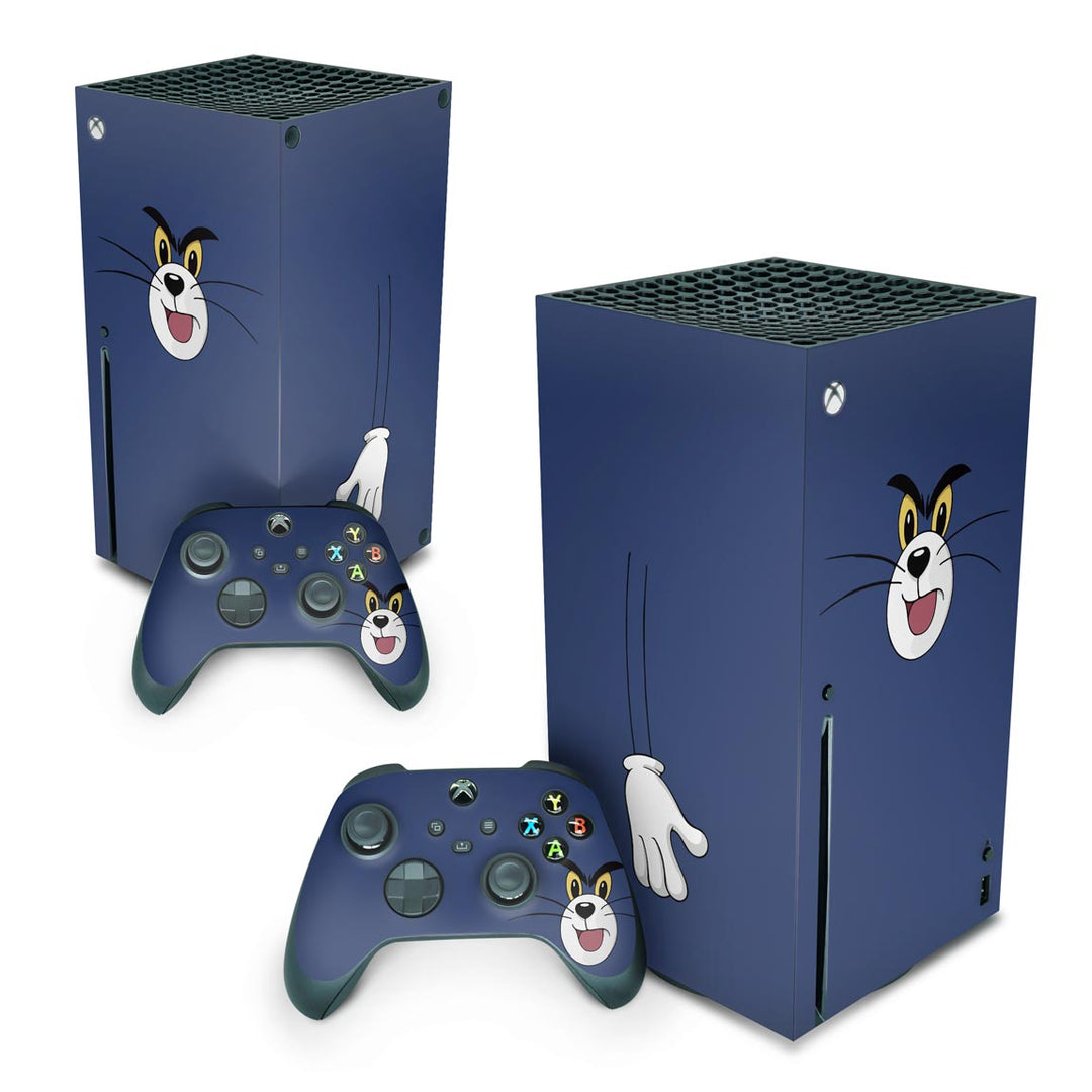 Skin Anti-Rage Xbox Series X Vertical - Tom - Pop Arte Skins