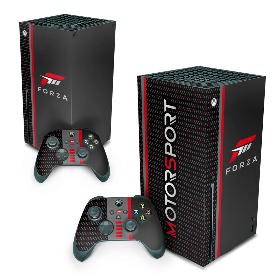 Skin Anti-Rage Xbox Series X Vertical - Forza Motorsport - Pop Arte Skins