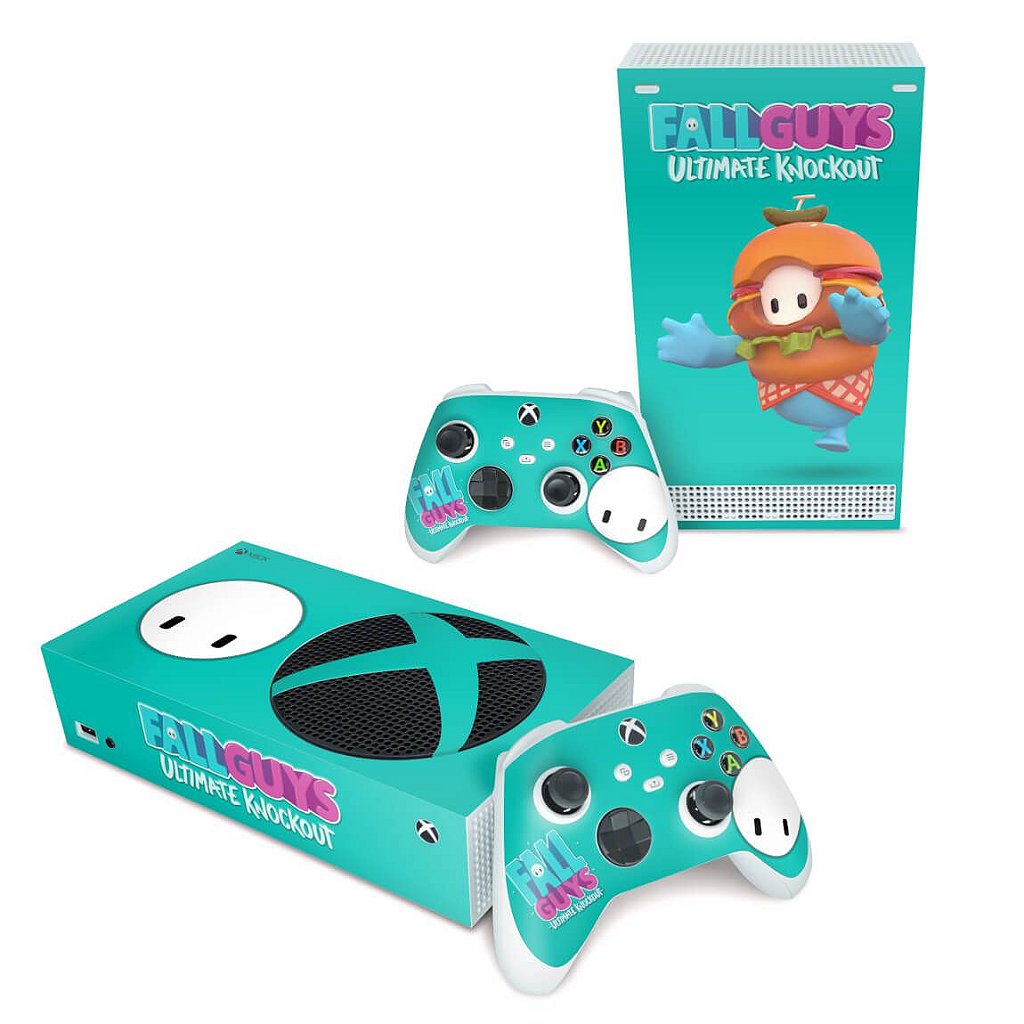 Skin Anti-Rage Xbox Series S Horizontal - Fall Guys