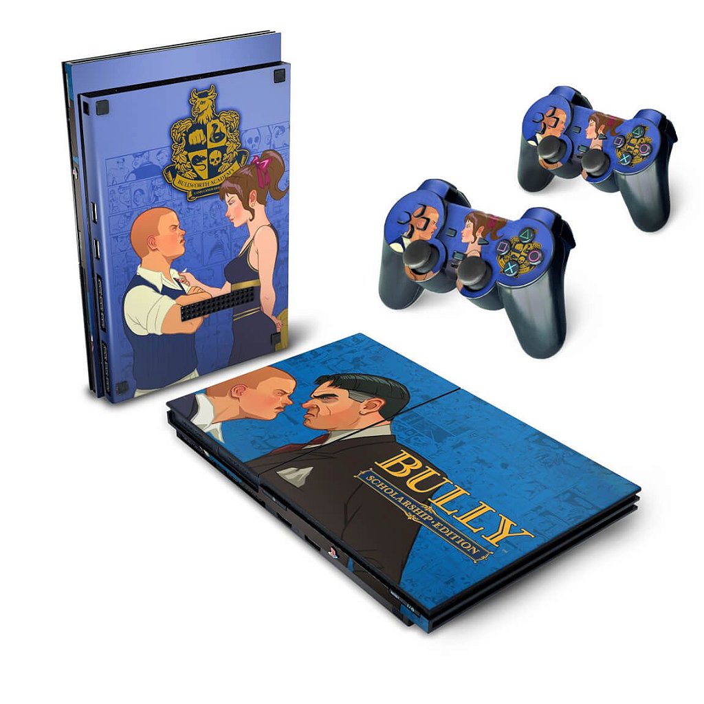 Skin Anti-Rage PS2 Slim - Bully