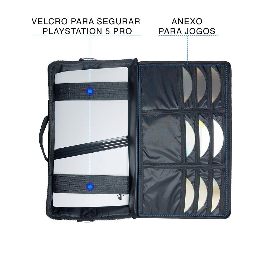 Bolsa Ps5 Pro Mochila Transporte Playstation 5 Pro Bag - Pop Arte Skins - foto 2
