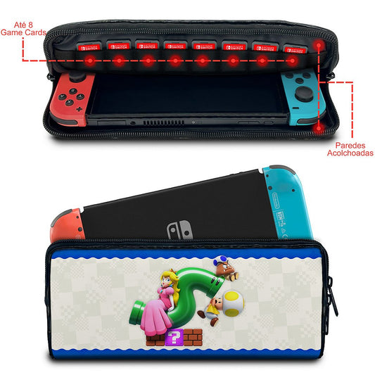 Case Nintendo Switch Bolsa Estojo - Super Mario Bros. Wonder