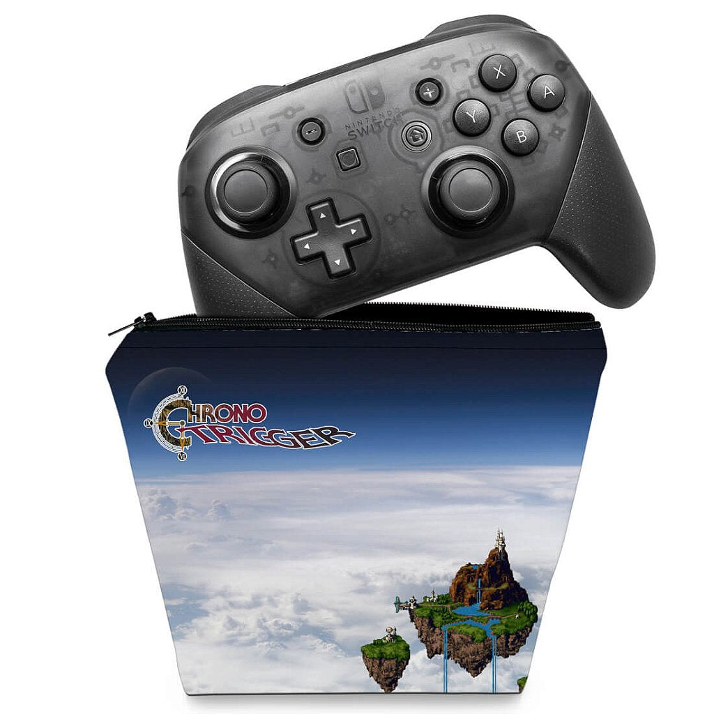 Capa Case Nintendo Switch Pro Controle - Chrono Trigger