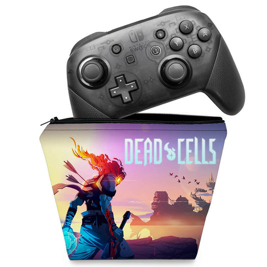 Capa Case Nintendo Switch Pro Controle - Dead Cells