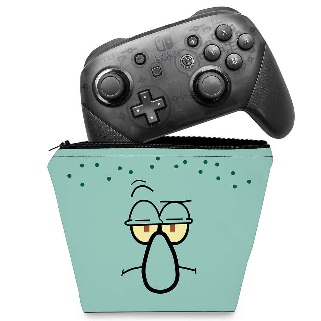 Capa Case Nintendo Switch Pro Controle - Lula Molusco