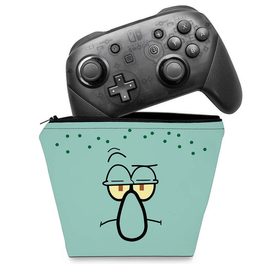 Capa Case Nintendo Switch Pro Controle - Lula Molusco