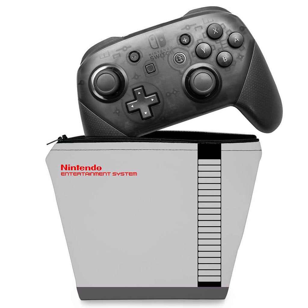Capa Case Nintendo Switch Pro Controle - Nintendinho Nes