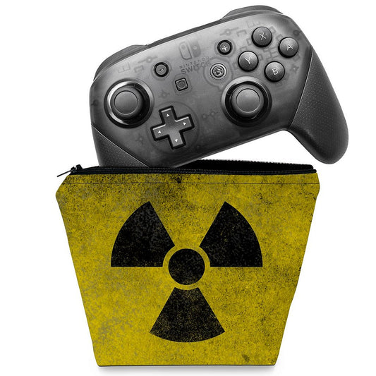 Capa Case Nintendo Switch Pro Controle - Radioativo