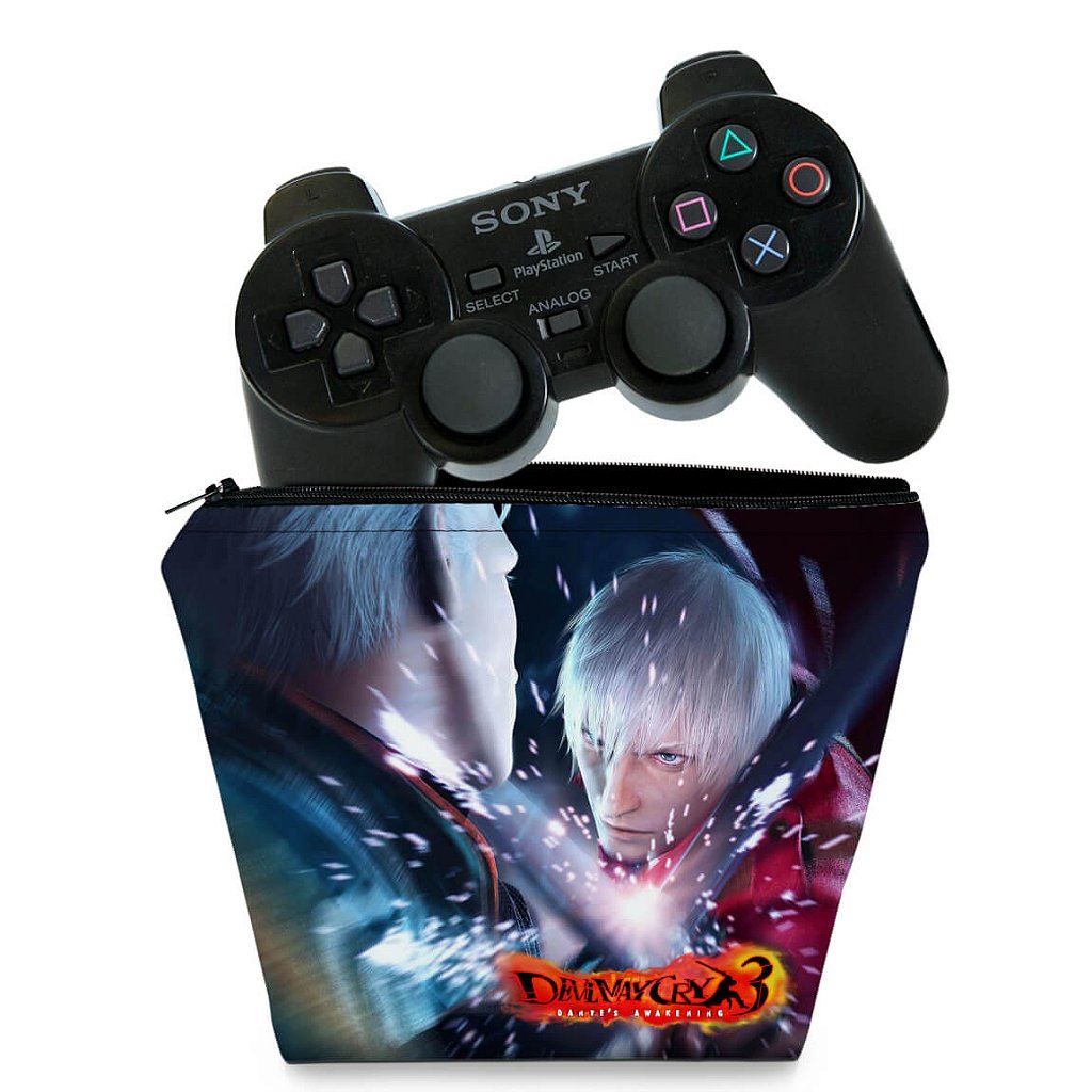 Capa Case PS2 Controle - Devil May Cry 3