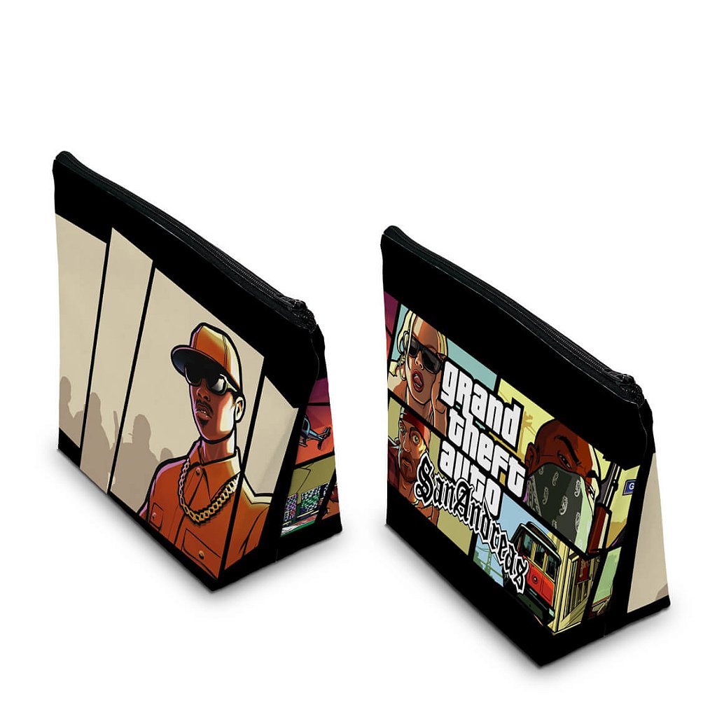 Capa Case PS2 Controle - GTA San Andreas - Pop Arte Skins - foto 2