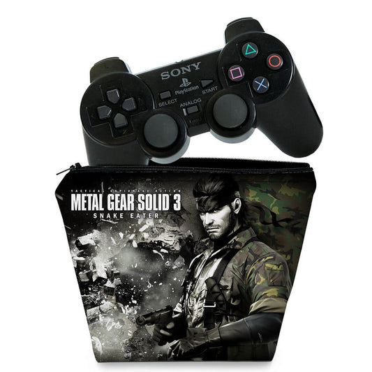 Capa Case PS2 Controle - Metal Gear Solid 3