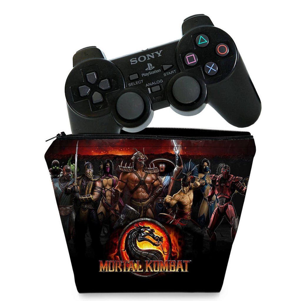 Capa Case PS2 Controle - Mortal Kombat