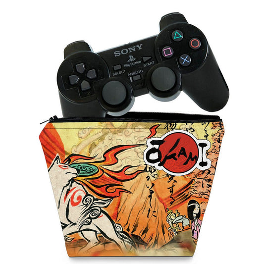 Capa Case PS2 Controle - Okami