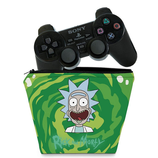 Capa Case PS2 Controle - Rick And Morty