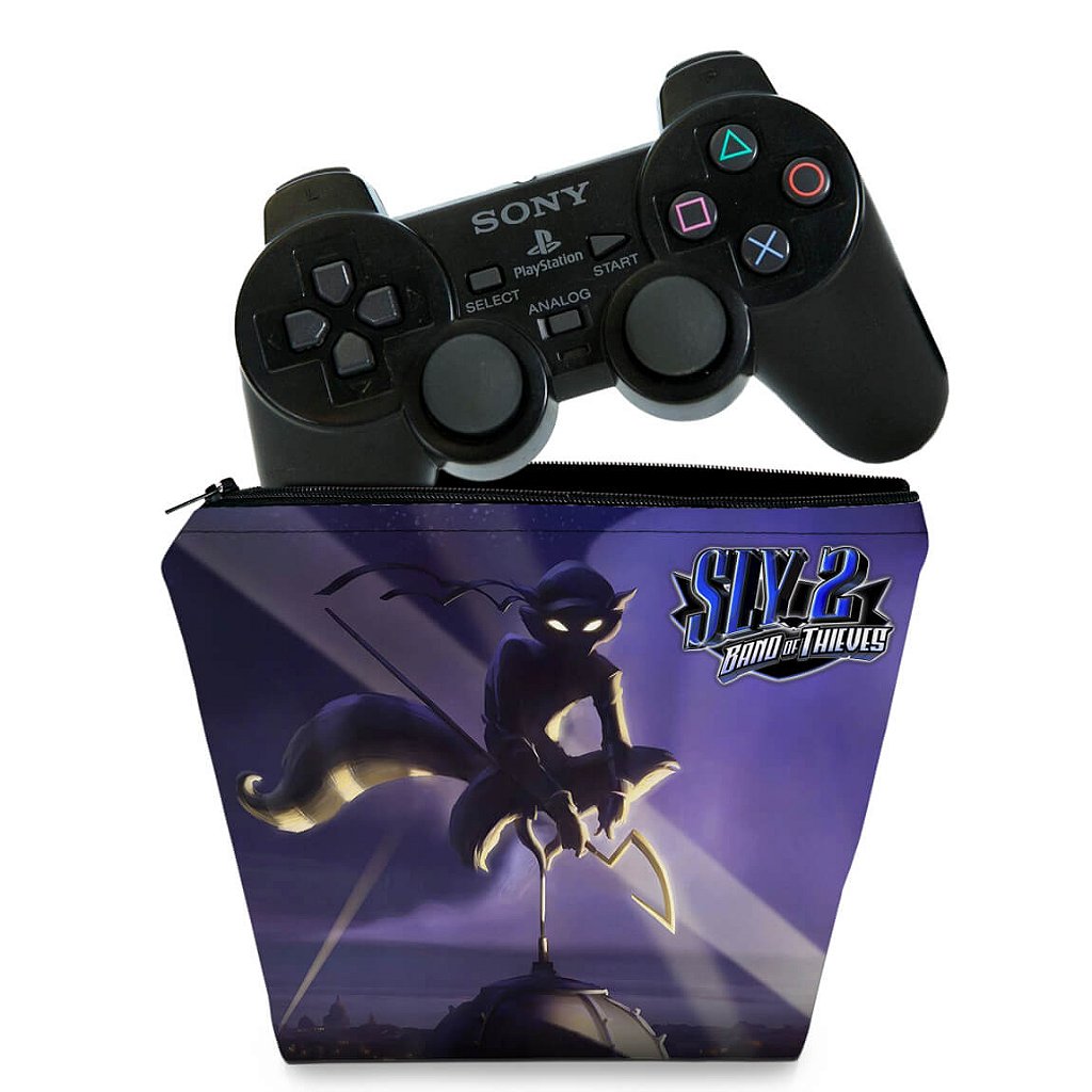Capa Case PS2 Controle - Sly 2