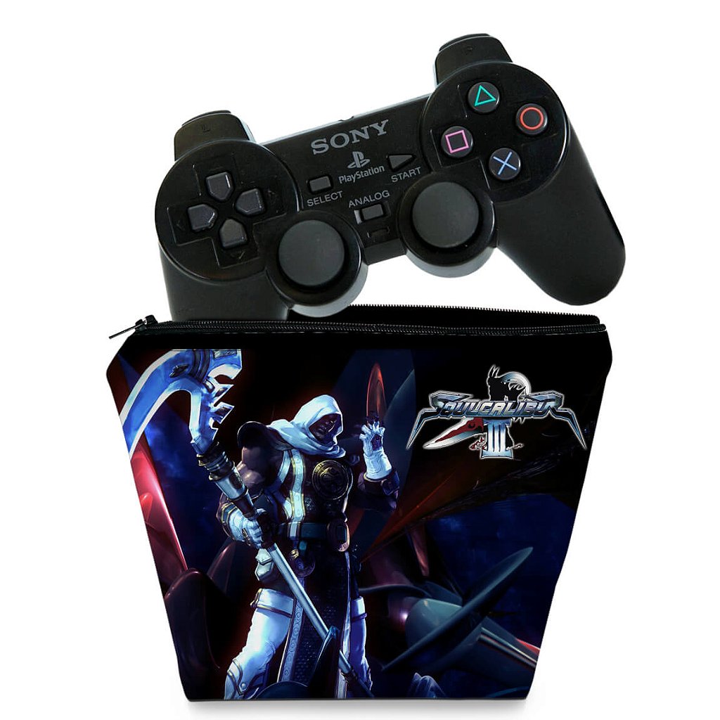 Capa Case PS2 Controle - SoulCalibur III