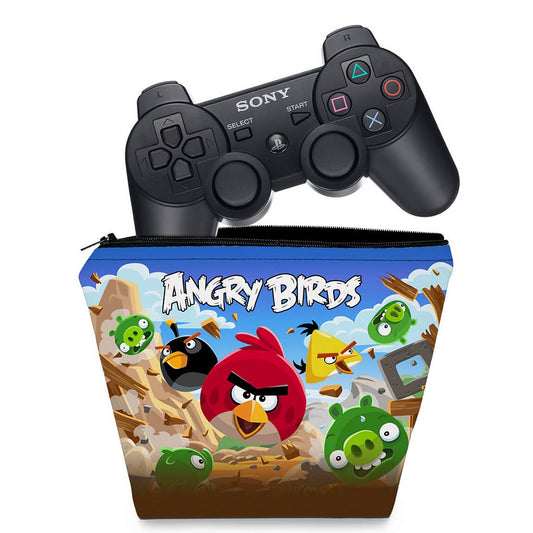 Capa Case PS3 Controle - Angry Birds