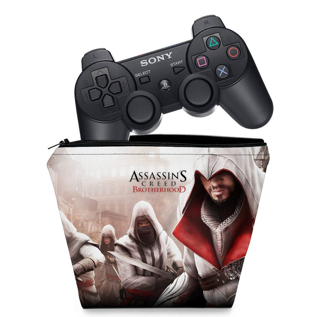 Capa Case PS3 Controle - Assassins Creed Brotherhood #A