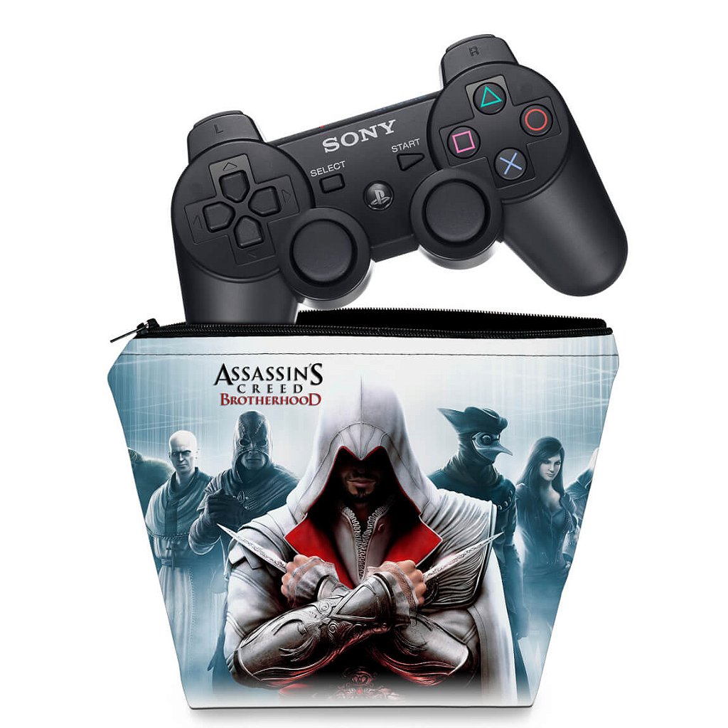 Capa Case PS3 Controle - Assassins Creed Brotherhood #C