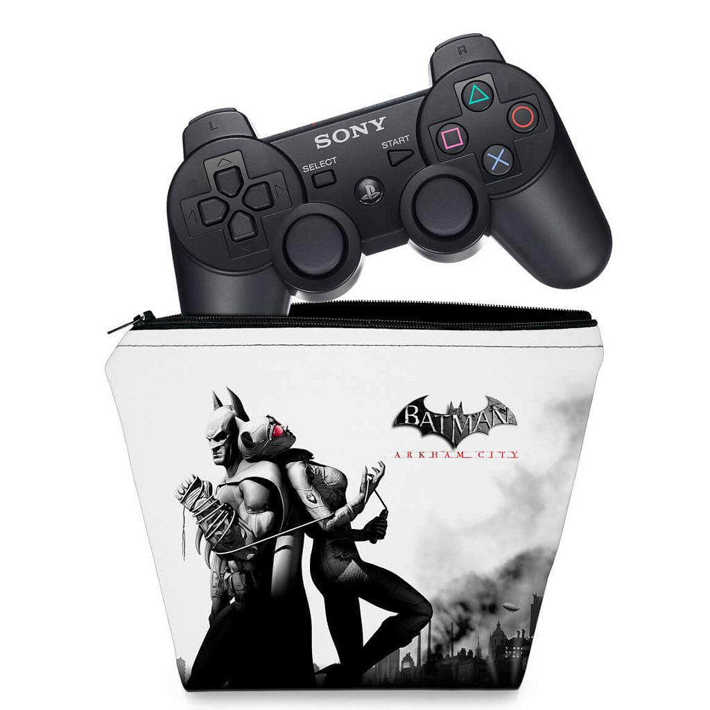 Capa Case PS3 Controle - Batman Arkham City